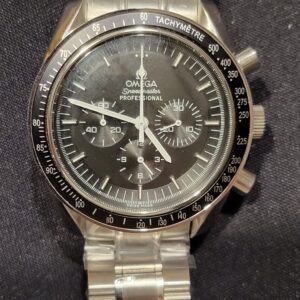 Omega SpeedMaster Negro Acero