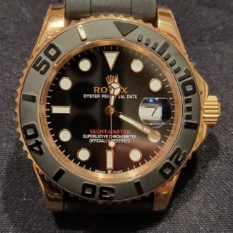 Rolex YatchMaster Negro y Oro Rosa