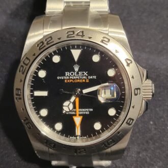 Rolex Explorer II Malla Metálica